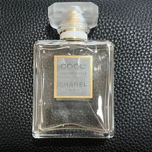 CHANEL Coco Mademoiselle Perfume Bottle - Clear and Gold